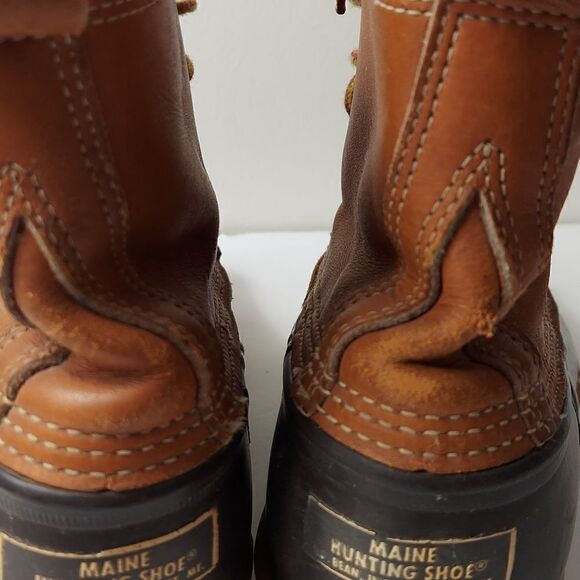 Vintage L.L.Bean Maine Hunting Bean Duck Boots Sz 8 - Picture 12 of 14